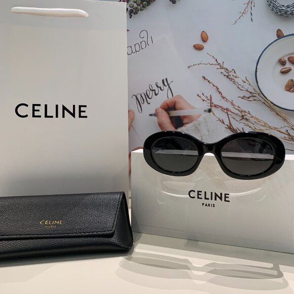 Celine acetate Triomphe 01 Sunglasses - Picture 1 of 4